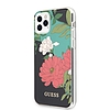 Guess GUHCN65IMLFL01 iPhone 11 Pro Max fekete/fekete N1 virágkollekció