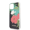 Guess GUHCN65IMLFL01 iPhone 11 Pro Max fekete/fekete N1 virágkollekció