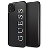 Guess GUHCN65LGMLBK iPhone 11 Pro Max fekete/fekete kemény tok Glitter Logo