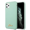 Guess GUHCN65LSLMGG iPhone 11 Pro Max zöld/zöld kemény tok Szilikon Vintage arany logó
