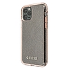 Guess GUHCN65PCGLPI iPhone 11 Pro Max rózsaszín/rózsaszín kemény tok Glitter