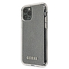 Guess GUHCN65PCGLSI iPhone 11 Pro Max ezüst/ezüst kemény tok Glitter