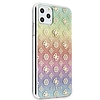 Guess GUHCN65PEOML iPhone 11 Pro Max többszínű kemény tok Iridescent 4G Peony