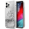 Guess GUHCP12LLG4GSI iPhone 12 Pro Max 6.7" ezüst/ezüst keménytokos 4G Big Liquid Glitter