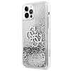 Guess GUHCP12LLG4GSI iPhone 12 Pro Max 6.7" ezüst/ezüst keménytokos 4G Big Liquid Glitter