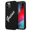 Guess GUHCP12LLSVSBW iPhone 12 Pro Max 6.7" fekete/fehér kemény tok Szilikon Vintage