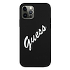 Guess GUHCP12LLSVSBW iPhone 12 Pro Max 6.7" fekete/fehér kemény tok Szilikon Vintage