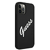 Guess GUHCP12LLSVSBW iPhone 12 Pro Max 6.7" fekete/fehér kemény tok Szilikon Vintage