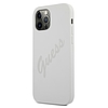 Guess GUHCP12LLSVSCR iPhone 12 Pro Max 6.7" krém/krém keménytok Script Vintage