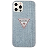 Guess GUHCP12LPCUJULLB iPhone 12 Pro Max 6.7" kék/világoskék keménytokos Jeans Collection