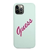 Guess GUHCP12MLSVSBF iPhone 12/12 Pro 6.1" kék fukszia/kék fuschia keménytok Szilikon Vintage
