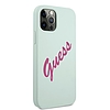 Guess GUHCP12MLSVSBF iPhone 12/12 Pro 6.1" kék fukszia/kék fuschia keménytok Szilikon Vintage