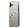 Guess GUHCP12MPCUGLSGO iPhone 12/12 Pro 6.1" arany/arany keménytokos Glitter Gradient Script