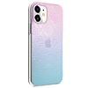 Guess GUHCP12S3D4GGBP iPhone 12 mini 5.4" kék-rózsaszín/kék és rózsaszín keménytokos 4G 3D mintagyűjtemény