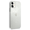 Guess GUHCP12S3D4GTR iPhone 12 mini 5,4"-es átlátszó keménytokos 4G 3D Pattern Collection