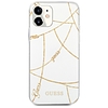 Guess GUHCP12SPCUCHWH iPhone 12 mini 5.4" fehér/fehér keménytok Gold Chain Collection