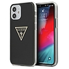 Guess GUHCP12SPCUMPTBK iPhone 12 mini 5.4" fekete/fekete keménytokos Metallic Collection