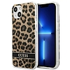 Guess GUHCP13SHSLOW iPhone 13 mini 5,4" barna/barna keménytokos Leopard