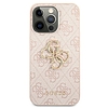 Guess GUHCP13X4GMGPI iPhone 13 Pro Max 6,7" rózsaszín/rózsaszín kemény tokos 4G nagy fém logó