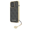Guess GUHCP13XGF4GGR iPhone 13 Pro Max 6.7" szürke/szürke keménytokos 4G Charms Collection