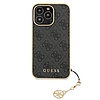Guess GUHCP13XGF4GGR iPhone 13 Pro Max 6.7" szürke/szürke keménytokos 4G Charms Collection