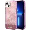 Guess GUHCP14MHGJGHP iPhone 14 Plus 6.7 hüvelykes rózsaszín/rózsaszín keménytokos Jungle Collection
