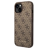 Guess GUHCP14SG4GFBR iPhone 14 6,1 hüvelykes barna/barna kemény tok, 4G fém arany logó
