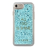 Guess GUHCP7GLUQBL iPhone 6/7/8 /SE 2020 / SE 2022 kék/kék kemény tok Liquid Glitter Party