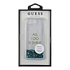 Guess GUHCP7GLUQBL iPhone 6/7/8 /SE 2020 / SE 2022 kék/kék kemény tok Liquid Glitter Party