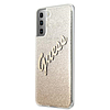 Guess GUHCS21MPCUGLSGO S21+ G996 złoty/arany keménytokos Glitter Gradient Script