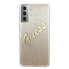 Guess GUHCS21MPCUGLSGO S21+ G996 złoty/arany keménytokos Glitter Gradient Script