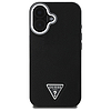 Guess GUHMP16MPGTSPSK iPhone 16 Plus 6.7" fekete/fekete keménytok Grained Triangle MagSafe