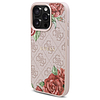 Guess GUHMP16XP4ROPEMCP iPhone 16 Pro Max 6.9" rózsaszín/rózsaszín keménytok 4G Virágmintás MagSafe