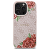 Guess GUHMP16XP4ROPEMCP iPhone 16 Pro Max 6.9" rózsaszín/rózsaszín keménytok 4G Virágmintás MagSafe