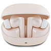 Guess GUTWST88MCTGP TWS Bluetooth fejhallgató + dokkoló állomás, rózsaszín, kapszula alakú, nyomtatott logóval