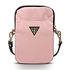 Guess Handbag GUPBNTMLLP rózsaszín/rózsaszín nylon háromszög logó