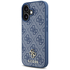 Guess HC PU 4G Small 4G and Classic tok iPhone 16-hoz MagSafe - kék