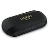 Guess hosszúkás fémes nyomtatott logó - Bluetooth TWS fejhallgató + töltőtok fekete (GUTWSC2MCDSK)