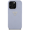 Guess Hot Stamp 4G Pattern Triangle Metal Logo iPhone 16 Pro Max tok - lila