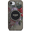 Guess IML Flowers MagSafe iPhone 16e tok - fekete