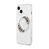 Guess IML Flowers Wreath MagSafe - iPhone 15 tok átlátszó (GUHMP15SHFWFCT)