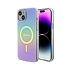 Guess IML Iridescent MagSafe - iPhone 15 Plus tok lila (GUHMP15MHITSU)