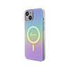 Guess IML Iridescent MagSafe - iPhone 15 Plus tok lila (GUHMP15MHITSU)