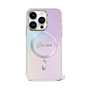 Guess IML Iridescent MagSafe - tok iPhone 15 Pro Max készülékhez lila (GUHMP15XHITSU)