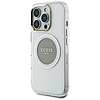 Guess IML Metal Colored Circle Classic Logo MagSafe tok iPhone 16 Pro Maxhoz - szürke