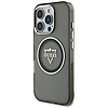 Guess IML Metal Mountain Logo MagSafe iPhone 16 Pro Max tok - fekete