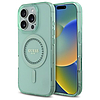 Guess IML strasszos MagSafe iPhone 16 Pro tok - zöld