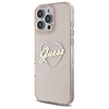 Guess IML szívtok iPhone 16 Pro Max készülékhez - rózsaszín