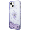 Guess Liquid Glitter Palm Collection tok iPhone 14 Plus 6.7"-hez - lila