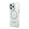 Guess Metal Outline MagSafe - tok iPhone 13 Pro készülékhez átlátszó (GUHMP13LHTRMB)